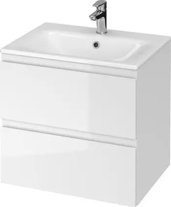 Set lavaman me dollap Cersanit Moduo S801 314 ECO, 59.5 cm, i bardhë