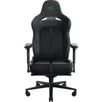 Karrige gaming Razer Enki Pro, lëkurë Alcantara, mbështetje lumbare, e zezë
