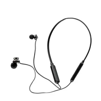 Kufje wireless Spacer SPBH-SPORTY, in ear, Bluetooth 5.0, të zeza