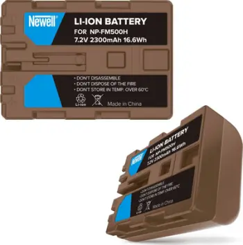 Bateri për kamerë Newell NP-FM500H, 2300mAh, USB C
