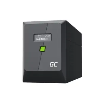 UPS Green Cell PowerProof 2000VA, 1400W, valë sinusoidale e pastër, i zi