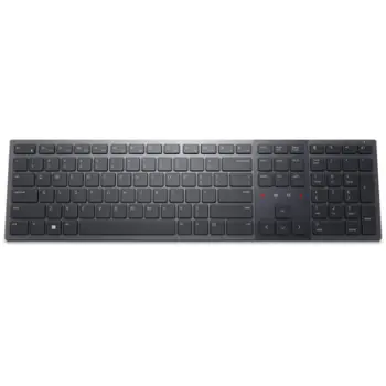 Tastierë pa tela Dell Pro Premium KB900, me ndriçim, US International QWERTY, grafit
