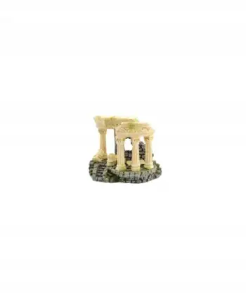 Ornament akuariumi Aqua Natura Roman Ruins, 7cm, dekor antik, bezhë