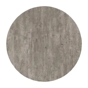 Pllakë tavoline HM TABLE TOP HPL ROUND HM6351.37, rrethore 120cm, HPL rezistent, concrete gri