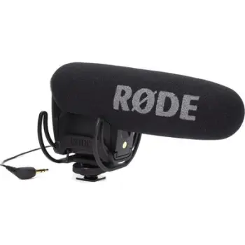Mikrofon Rode VideoMic Pro Rycote, shotgun, për kamera, i zi