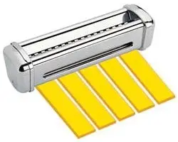 Prerëse fettuccine Imperia, 6.5mm, metalike, argjend