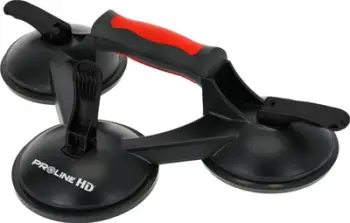 Dorezë me kupë thithëse Proline HD, 3x123mm, 180kg, alumini