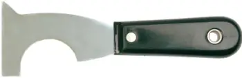 Shpatullë pikture Topex 18B218, 61mm, çelik i lustruar, dorezë plastike e zezë