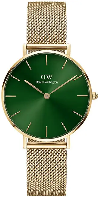 Orë për femra Daniel Wellington, e artë/ gjelbër