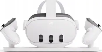 Dok karikues për VR Meta Quest 3 Charging Dock, me bateri të rikarikueshme, origjinal, i bardhë