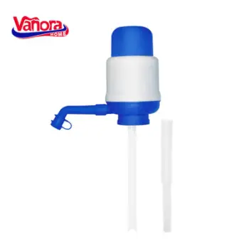 Pompe manuale uji Vanora Home, për shishe 2.5 10L, plastike, e bardhë