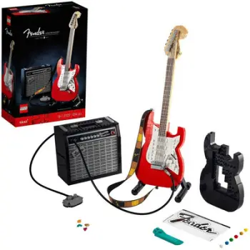 Set lodër LEGO® Ideas 21329 Fender® Stratocaster ™, 1074 pjesë