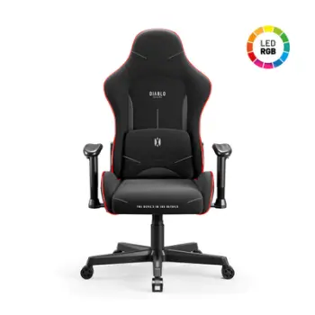 Karrige gaming Diablo X-Starter, LED RGB, rregullim lartësie, e zezë