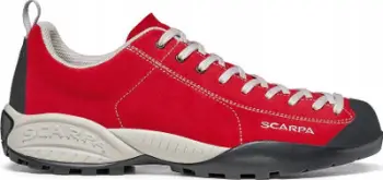 Këpucë sportive Scarpa Mojito, taban antirrëshqitës, lidhëse të gjata, e kuqe