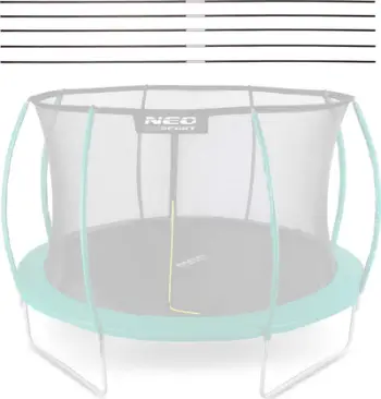 Rreth trampoline Neo-Sport Ring Type C, 312cm 10ft, set 8 shufra, i zi