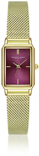 Orë për femra Frederic Graff Burgundy Essence FGB-3414, e artë