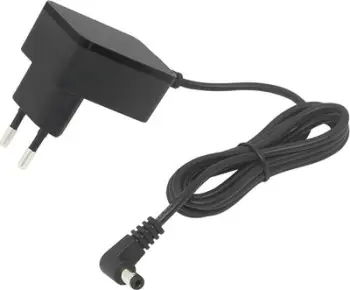Furnizues energjie i ndërprerë 12V, 1A, prizë DC 2.1mm x 5.5mm, i zi