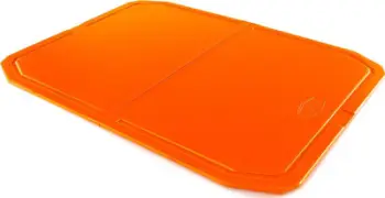 Dërrasë prerëse GSI Outdoors Folding Cutting Board, plastike, palosëse, portokalli