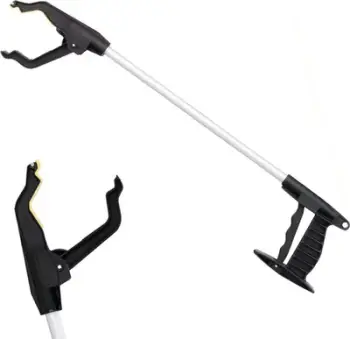 Kapëse dore për të moshuar DA184, 76cm, alumini ABS, gri