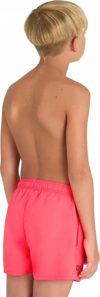 Pantallona noti fëmijësh Arena Boys Beach Short Logo R, tharje e shpejtë, me rrip elastik, rozë
