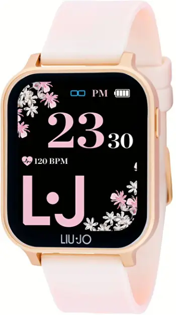 Orë smart për femra Liu Jo Smartwatch Voice Energy SWLJ116, rozë