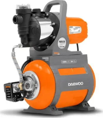 Stacion uji automatik Daewoo DAS 5500/24, 1300W, depozitë 24L, portokalli