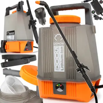 Spërkatës me bateri Demon 5000ml, 5L, 12V, portokalli