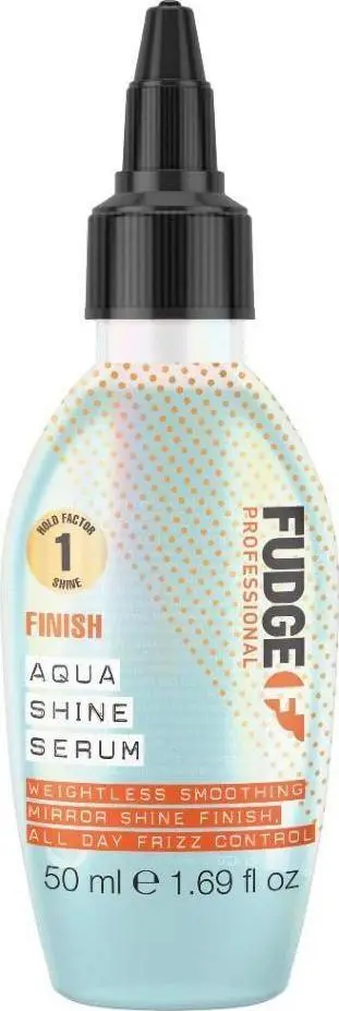 Serum flokësh Fudge Finish Aqua Shine, 50 ml, për shkëlqim, uniseks