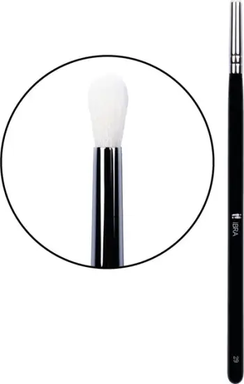Furçë grimi për sy Ibra Brush No. 29, qime dhie, e zezë