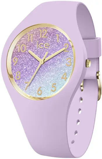 Orë dore për femra Ice Watch ICE Glitter Lilac Cosmic 022570
