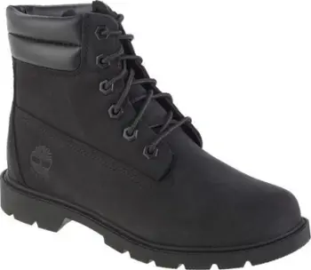 Çizme femrash Timberland Linden Woods 6", të papërshkueshme nga uji, lëkurë, të zeza