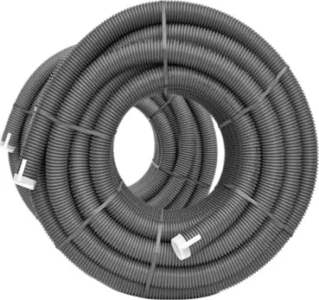 Tub fleksibël antibakterial SpiroFlex VENT CLEAR Comfort REC50 PE, 50 mm, 50 m, gri