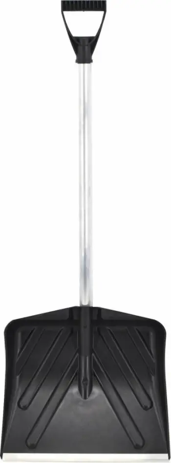 Lopatë bore Angerman SNOW SHOVEL PRO WINTER, dorezë alumini 78cm, gjerësi 44cm, e zezë