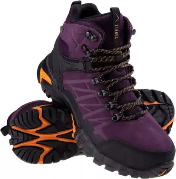 Këpucë trekking për femra Elbrus Virmin Mid Ag V W, membranë ActivGuard, taban Vibram, lejla