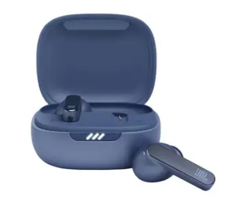 Kufje wireless JBL Live Pro 2, in ear, anulim zhurme, blu