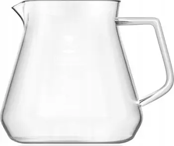 Ibrik qelqi Timemore Glass Server, 600 ml, transparent