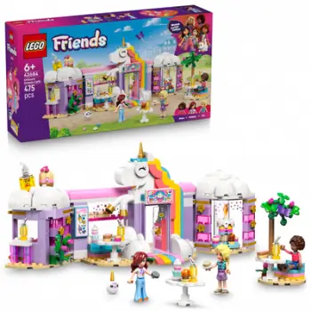 Set lodrash LEGO Friends Unicorn Dream Café 42684, kreativ, shumëngjyrësh