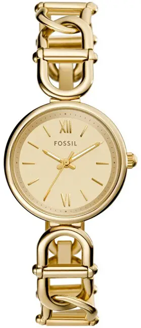 Orë dore për femra Fossil Carlie ES5375, e artë