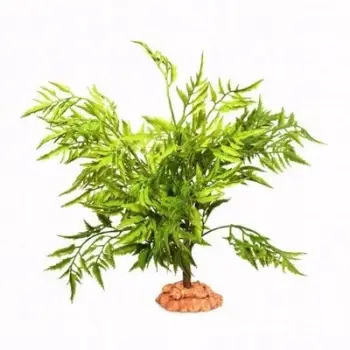 Dekor terrariumi Terra Natura Desert Plant, bimë artificiale 40cm, me bazë, jeshile
