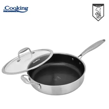 Tigan i thellë Heinner Cooking, 4.2L, 28 cm, argjendtë
