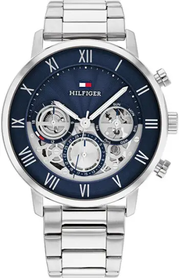 Orë për meshkuj Tommy Hilfiger Legend 1710569, e argjendtë