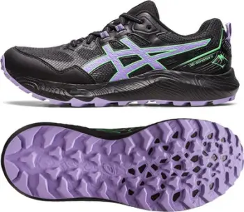 Atlete vrapimi trail ASICS Gel-Sonoma 7, për femra, GEL, Amplifoam, të zeza me vjollcë