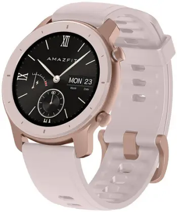 Orë e mençur Xiaomi Amazfit GTR 42 mm, rozë