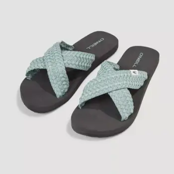 Sandale plazhi O'Neill Ditsy Bloom Slides W, shollë EVA, për femra, jeshile