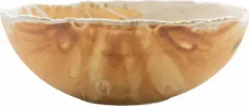 Enë servirjeje Verlo SAMTO, 21 cm, porcelan, bezhë