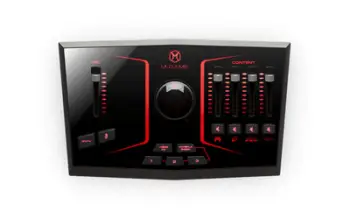 Interfejs audio M-Audio M-Game Solo, USB, për streaming, i zi