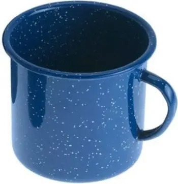 Gotë kampingu GSI Enamelware, 18 fl oz, smalt, blu