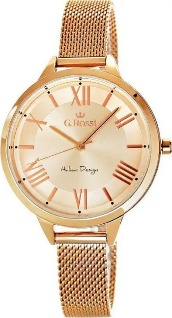 Ora dore për femra G.Rossi On Bracelet, çelik inox, blu metalike