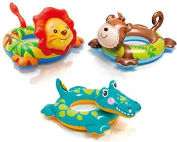 Rreth notues për fëmijë Intex Float With Zoo Head Large, PVC, shumëngjyrësh