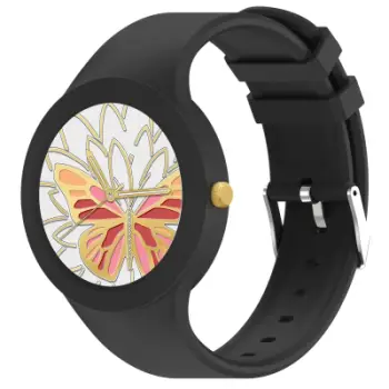 Ora inteligjente Gravity GT14-3, 1.2", Bluetooth 5.2, e zezë